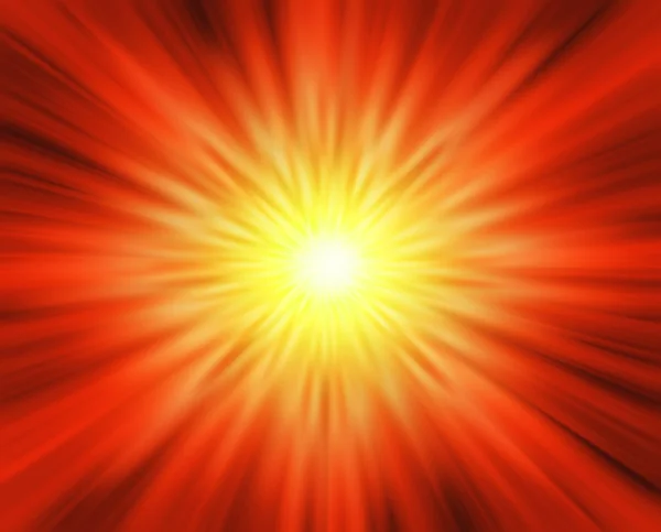 Explosão solar — Fotografia de Stock