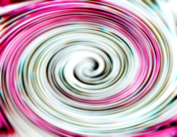 Roze en witte swirl — Stockfoto