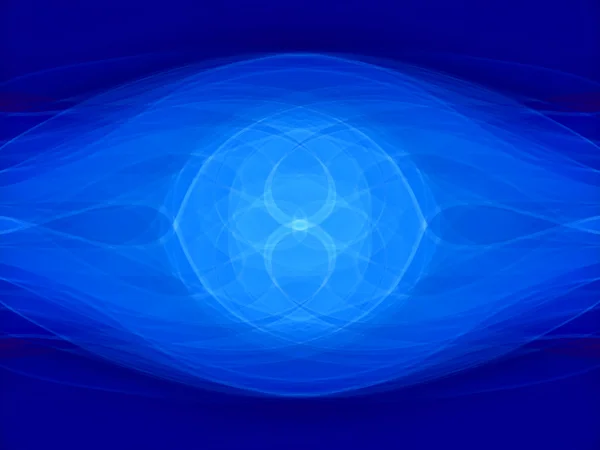 Абстрактное голубое око Лицензионные Стоковые Фото