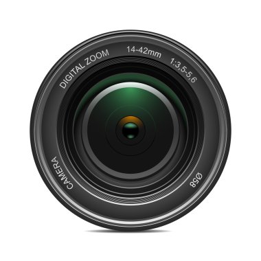 Camera lens clipart