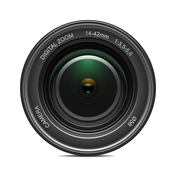 Kamera lensi — Stok Vektör