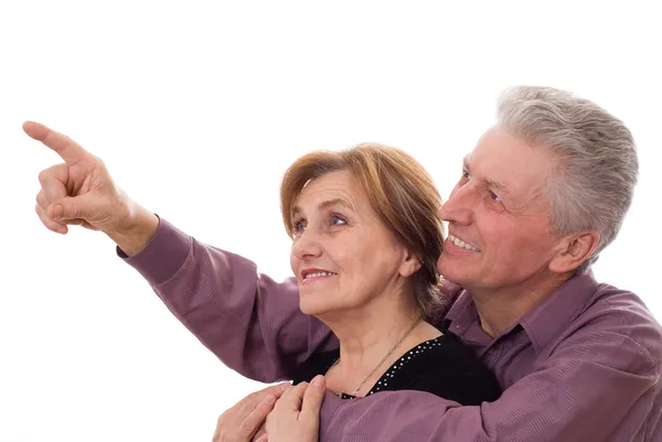 Man and woman looking — Stock Photo, Image