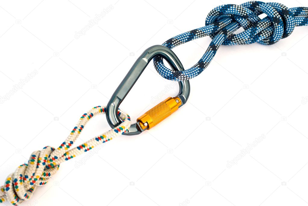 Carabiner and rope