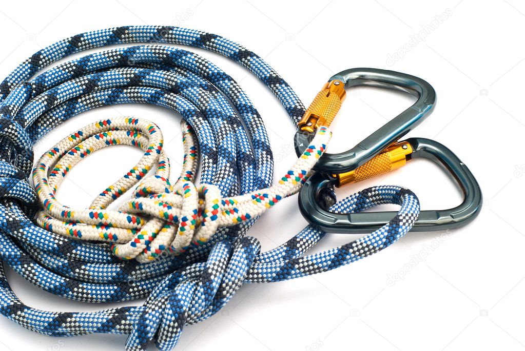 Carabiners without scratches and rope