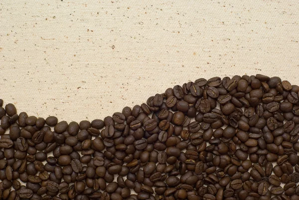Kávé szemes háttér — Stock Fotó