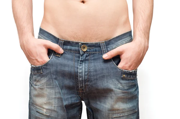 Men's body — Stock Photo, Image