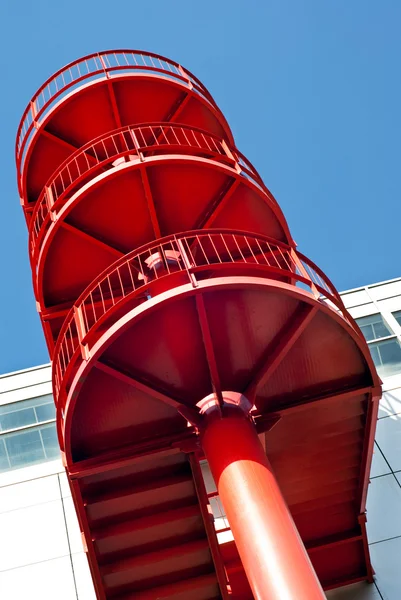 Red stair — Stock Photo, Image