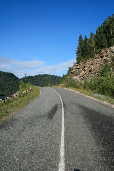 Road in mountains — Stock Photo, Image