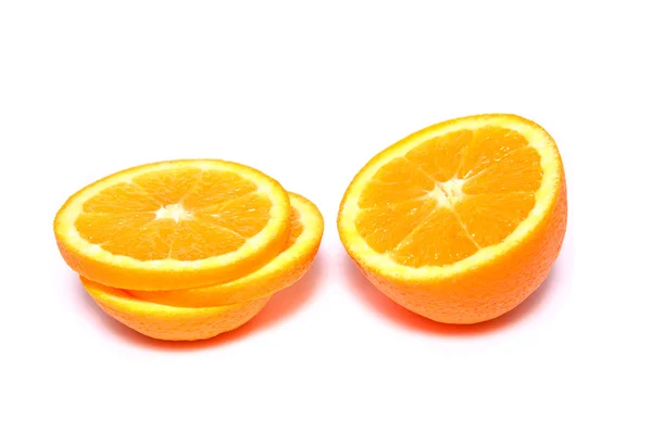 Två hälften av orange — Stockfoto