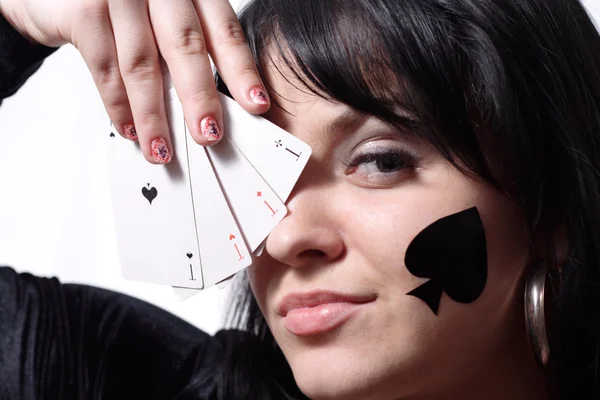 Queen of spades — Stock Photo, Image