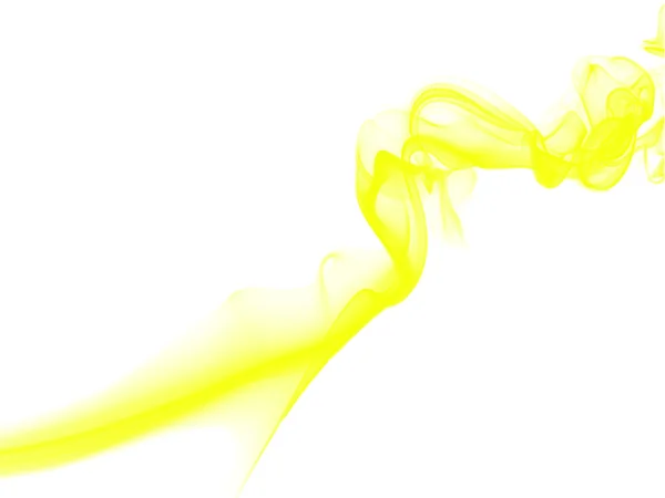 Żółty dym — Zdjęcie stockowe