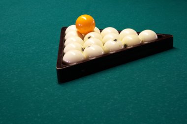 Billiard spheres clipart