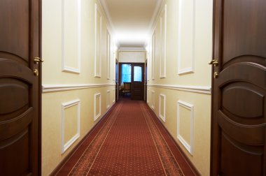 Long corridor clipart