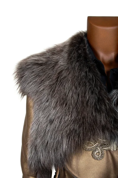 Fur collar — Stock Photo, Image