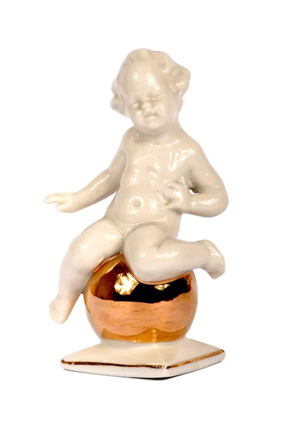 Sculpture from porcelain — Stock Photo, Image