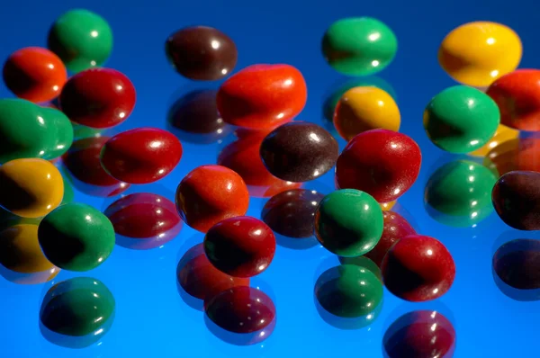 Multi-coloured sweets — Stok Foto