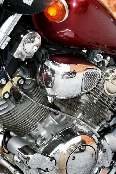 Engine of a motorcycle — Stock Photo, Image