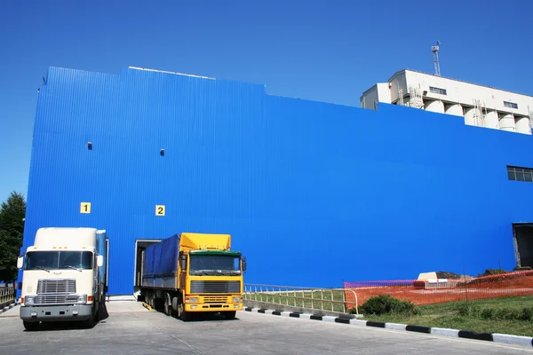 stock image Two lorries