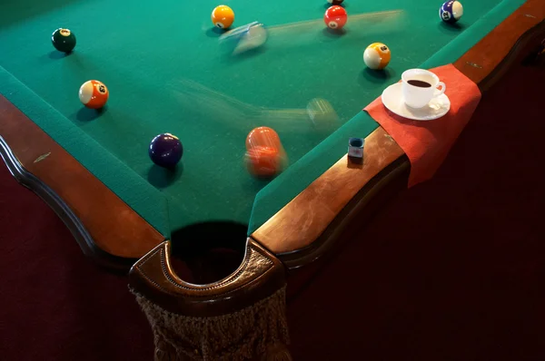 ビリヤード テーブル — ストック写真