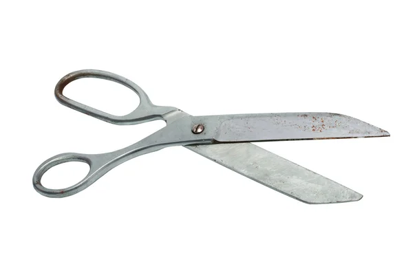 Staré kovové nůžky — Stock fotografie