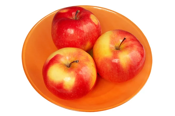แอปเปิ้ลแดงและสด — ภาพถ่ายสต็อก
