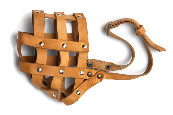 Leather muzzle — Stock Photo, Image