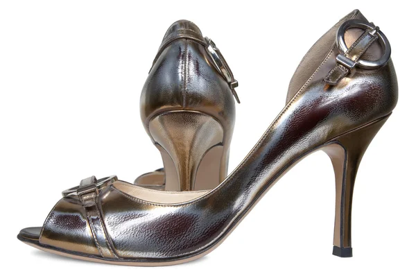 Zgrabne buty kobiece — Zdjęcie stockowe