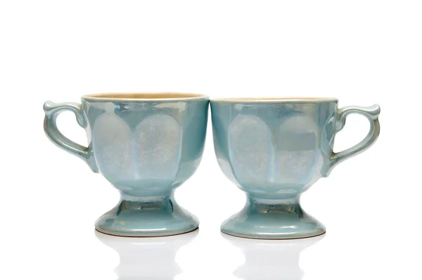 Dwie szklanki perłowe — Zdjęcie stockowe