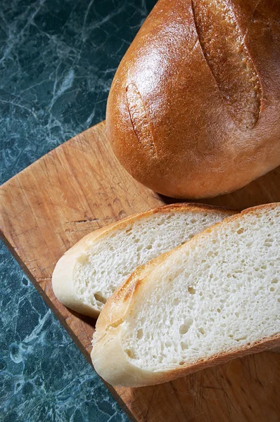 stock image Chunks of a white loaf