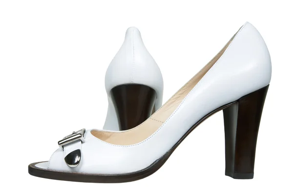 白の女性靴 — ストック写真