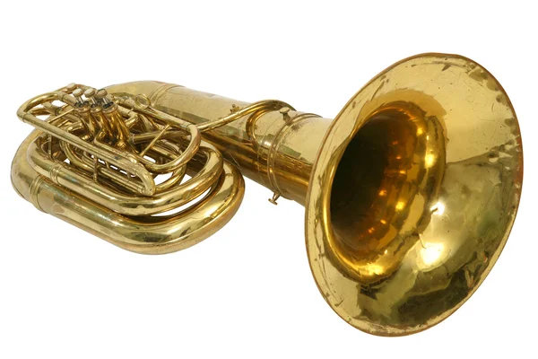 Instrumento tuba — Fotografia de Stock