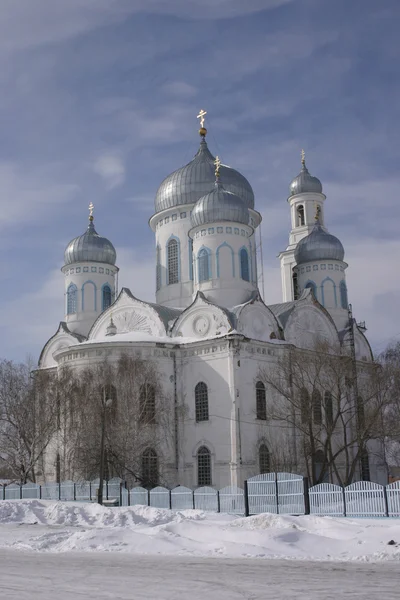 Chiesa invernale — Foto Stock