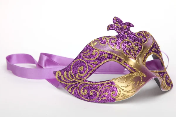 stock image Carnival mask on white