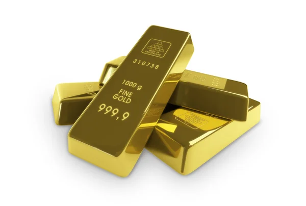 Arany, arany rúd — Stock Fotó
