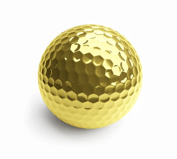 Bola de ouro — Fotografia de Stock
