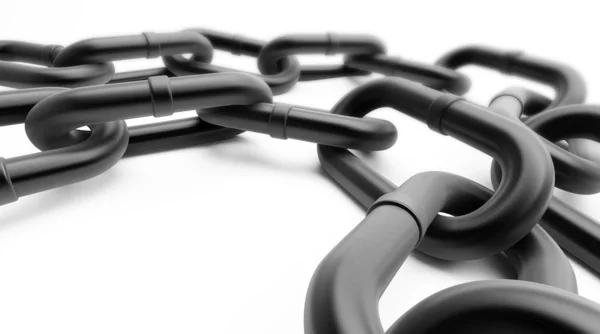 Black chain — Stock Photo, Image