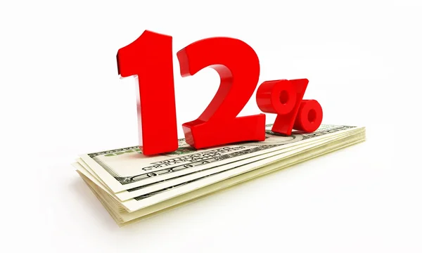 12 Percent — Stock Photo, Image