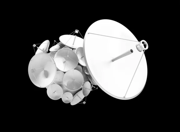 Antena paraboliczna — Zdjęcie stockowe