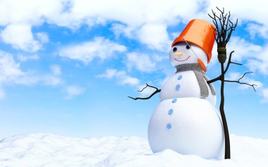 Snowman clipart