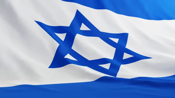 इज़राइल ध्वज — स्टॉक फ़ोटो, इमेज