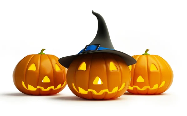 Abóbora de Halloween — Fotografia de Stock