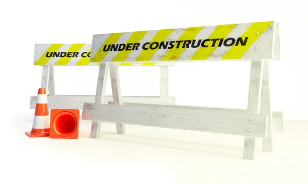 Under construction — Stock Photo, Image