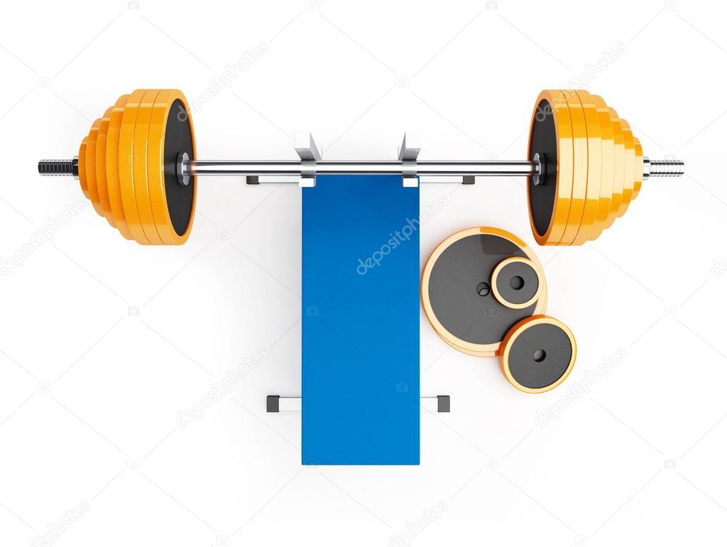 Barbell — Stock Photo © 3dfoto 1083975