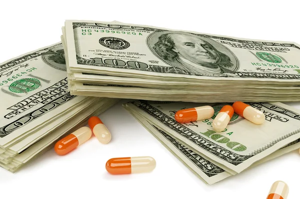 Drugs money — Stock Photo, Image