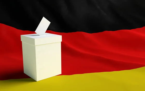 Votem na Alemanha — Fotografia de Stock