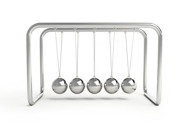 Newton's cradle clipart