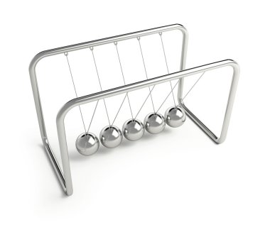 Newton's cradle clipart