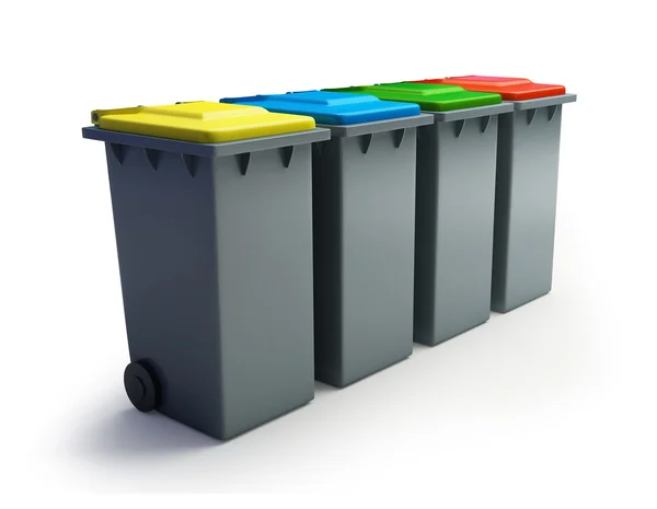 Использование мусора — стоковое фото