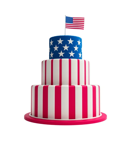 Torta USA — Foto Stock
