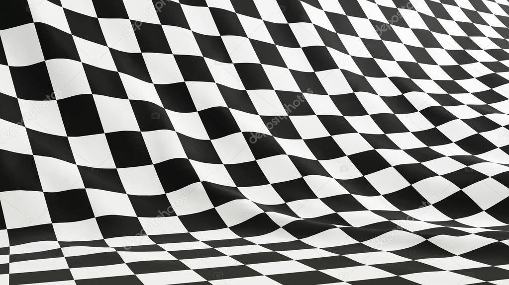 F1 Checkered Finish Line Flag Photographic Print for Sale by